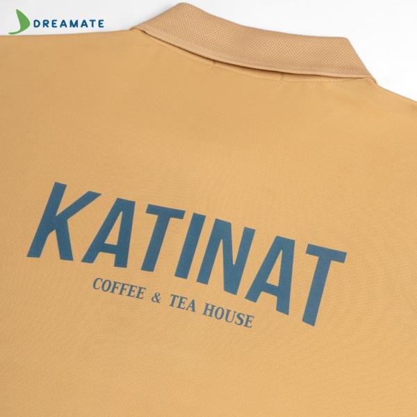 Đồng phục quán cafe Katinat vàng xanh