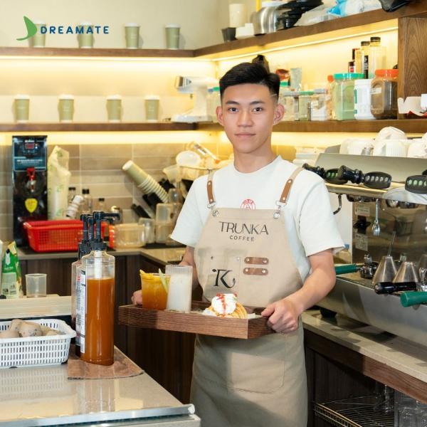 Tạp dề đồng phục Trunka Coffee