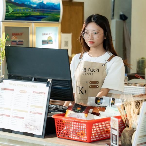 Tạp dề đồng phục Trunka Coffee