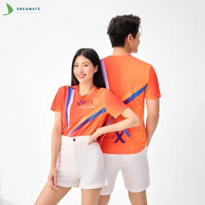 Áo đồng phục team building Timo Bank cam