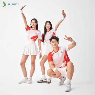 Áo đồng phục team building Toyota đỏ trắng