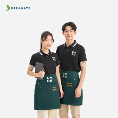 Đồng phục nhà hàng Roru đen xanh