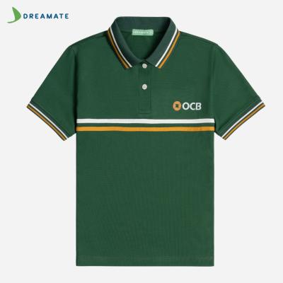 Áo polo đồng phục xanh OCB