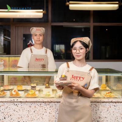 Đồng phục quán Jerry Bakery màu be