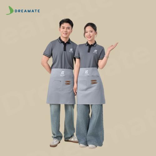 BST Áo polo x tạp dề ngắn