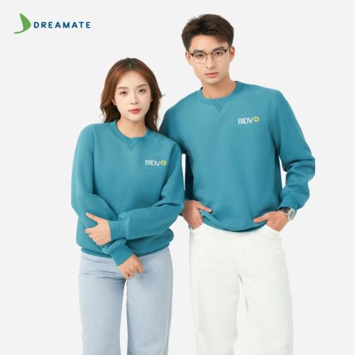 Áo sweater đồng phục xanh BIDV