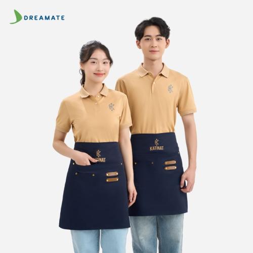 Đồng phục quán cafe Katinat vàng xanh