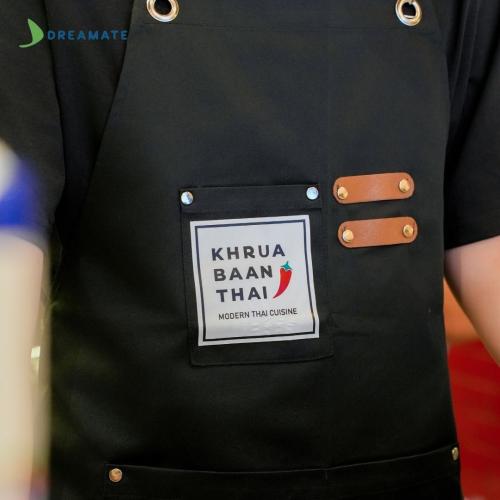 Tạp dề đồng phục nhà hàng Krua Baan Thai