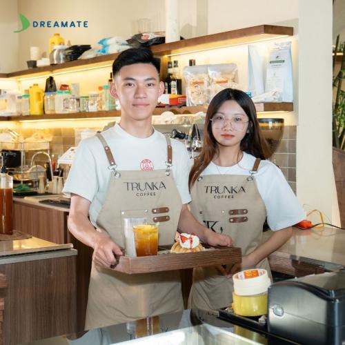 Tạp dề đồng phục Trunka Coffee