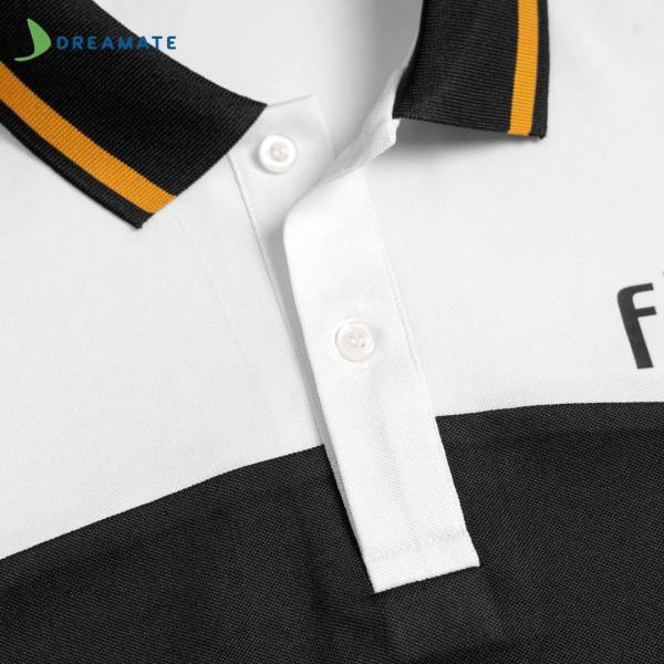 Áo polo đồng phục đen trắng Ferroli