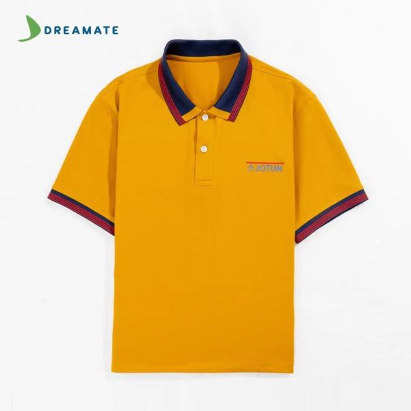 Áo polo đồng phục vàng Jotun