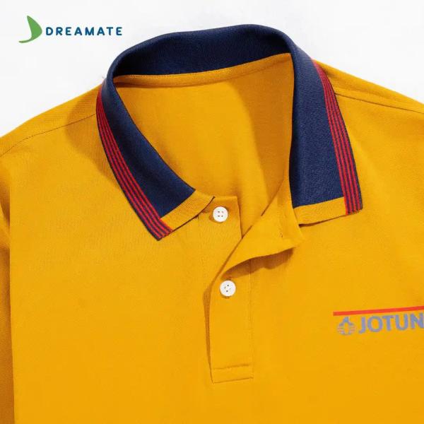 Áo polo đồng phục vàng Jotun