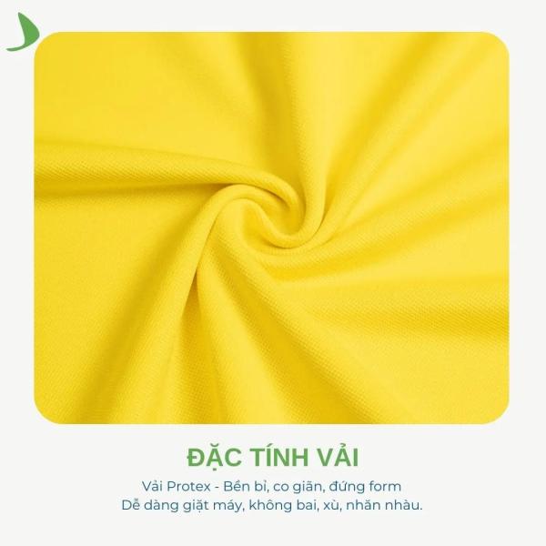 Áo polo đồng phục vàng đen Thegioididong
