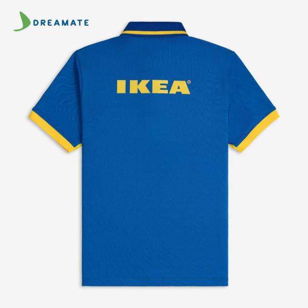 Áo polo đồng phục vàng xanh IKEA