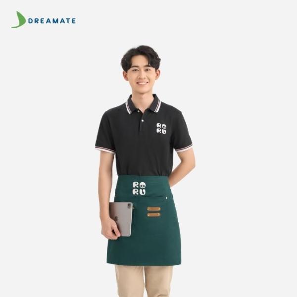 Đồng phục nhà hàng Roru đen trắng