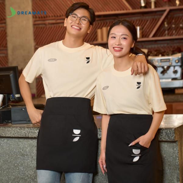 Tạp dề đồng phục đen Universal Coffee