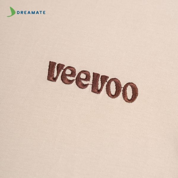 Đồng phục quán Veevoo Coffee nâu kem