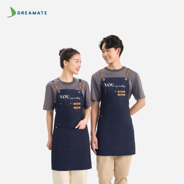 Đồng phục quán VOU Coffee xám