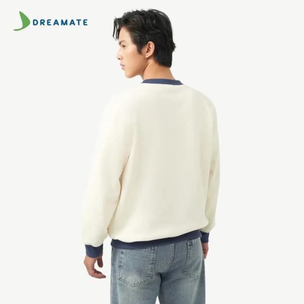 Áo sweater đồng phục trắng xanh Boeing