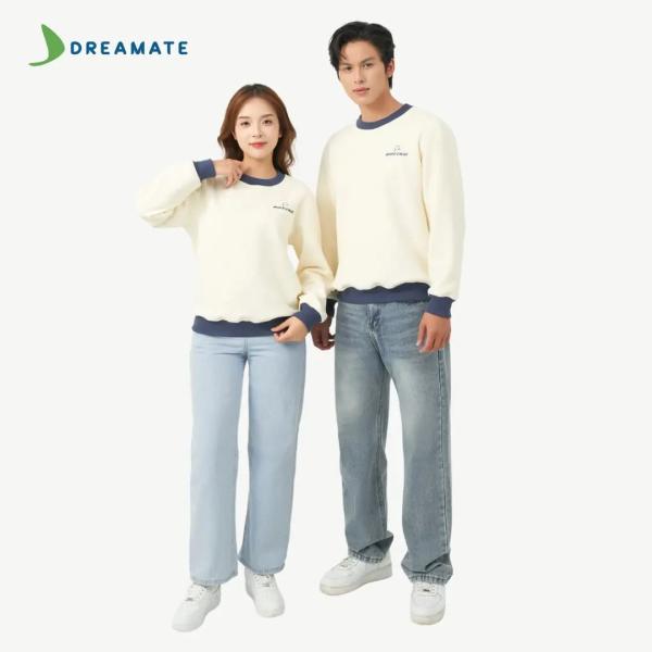 Áo sweater đồng phục trắng xanh Boeing
