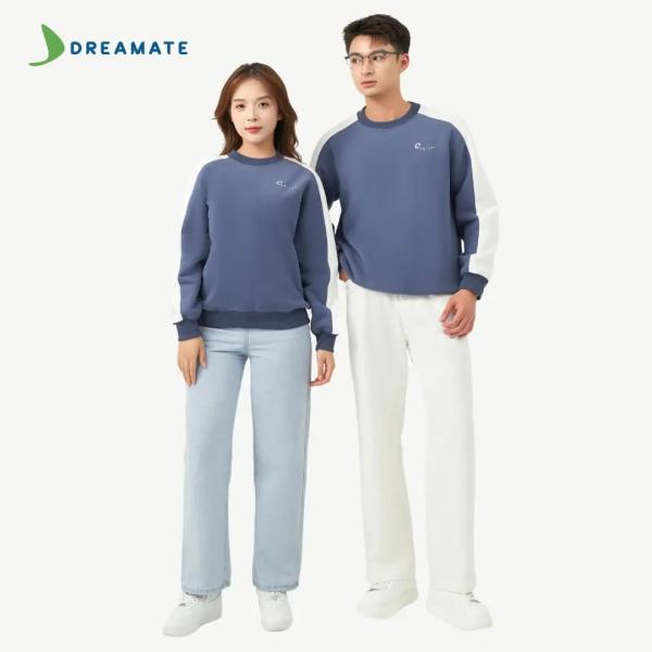 Áo sweater đồng phục xanh trắng Epicor