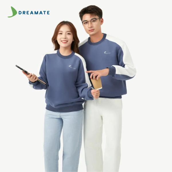 Áo sweater đồng phục xanh trắng Epicor