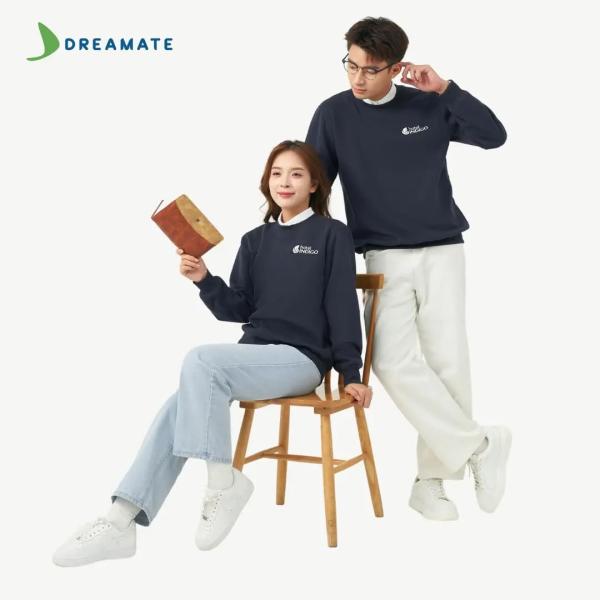Áo sweater đồng phục xanh trắng Hotel Indigo