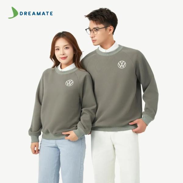 Áo sweater đồng phục xanh xám Volkswagen