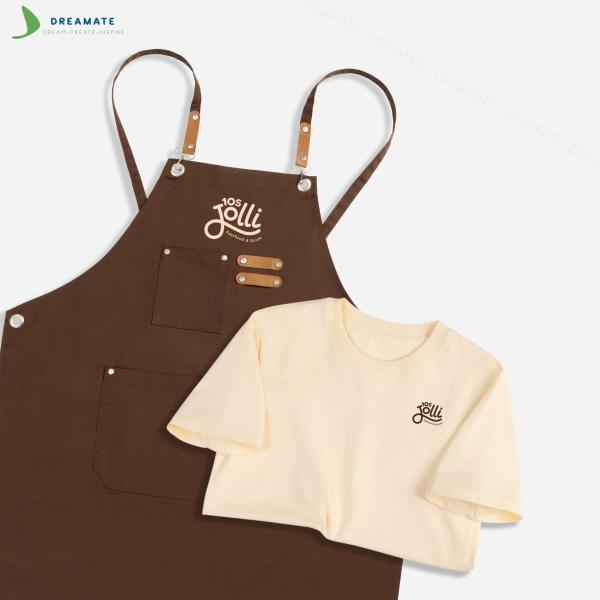 Tạp dề đồng phục đen Universal Coffee
