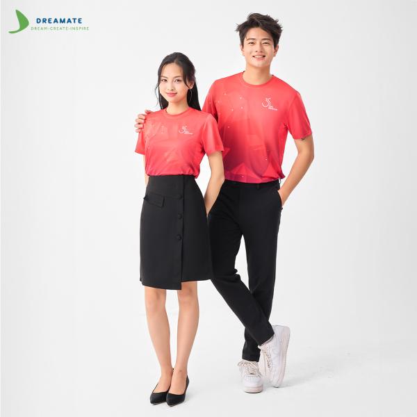 Áo đồng phục team building Viettel đỏ