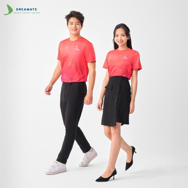 Áo đồng phục team building Viettel đỏ