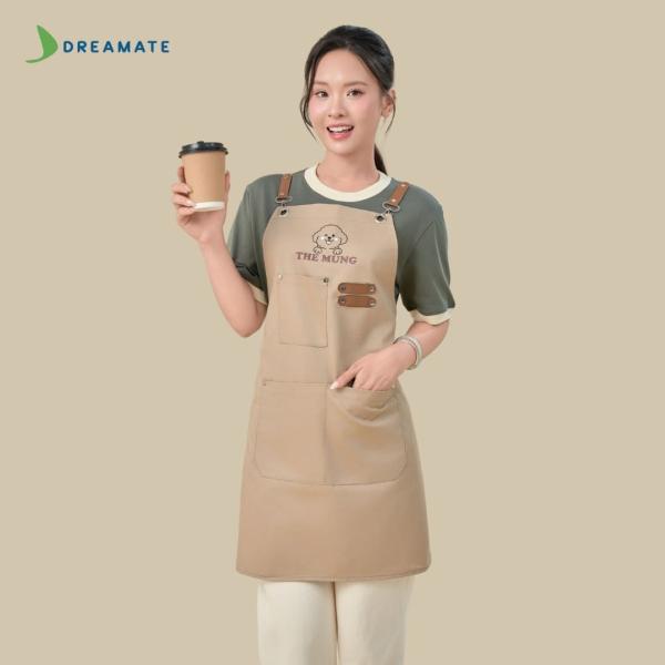 BST Áo phối cổ x tạp dề dài