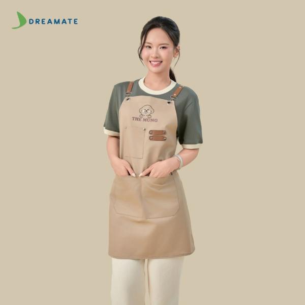 BST Áo phối cổ x tạp dề dài