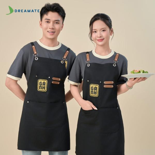 BST Áo phối cổ x tạp dề dài