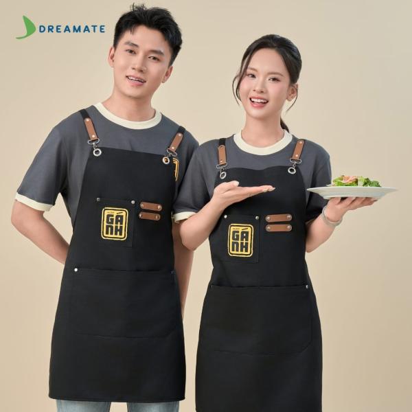BST Áo phối cổ x tạp dề dài