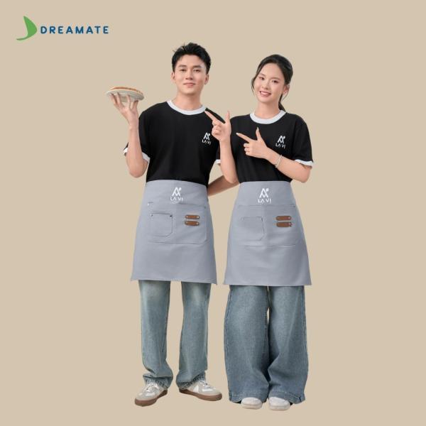 BST Áo phối cổ x tạp dề ngắn