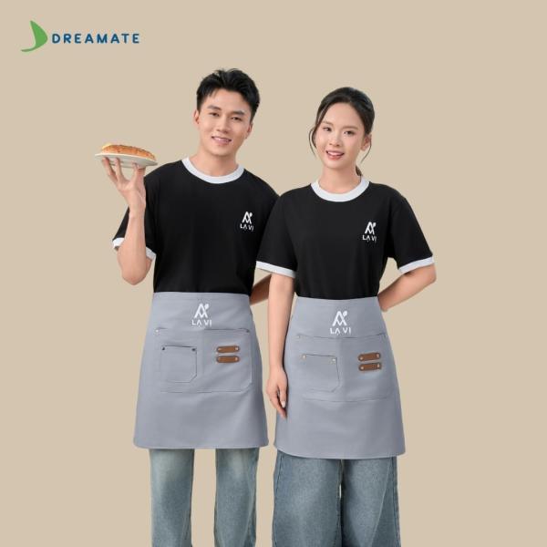 BST Áo phối cổ x tạp dề ngắn
