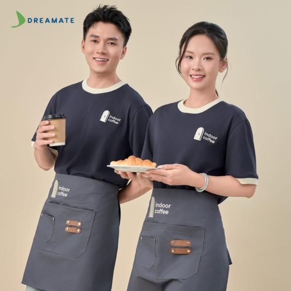 BST Áo phối cổ x tạp dề ngắn