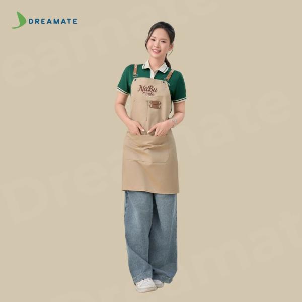 BST Áo polo x tạp dề dài