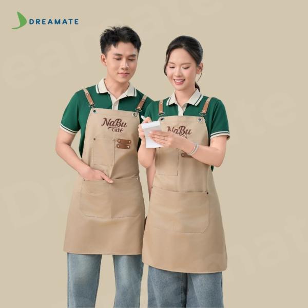 BST Áo polo x tạp dề dài