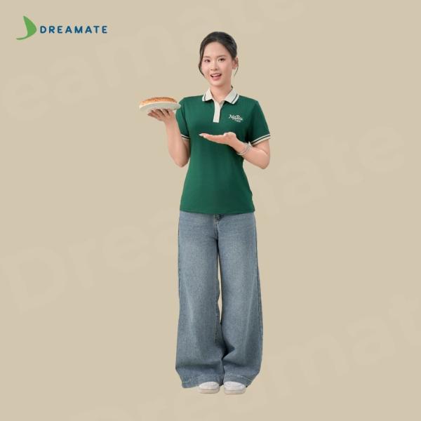 BST Áo polo x tạp dề dài