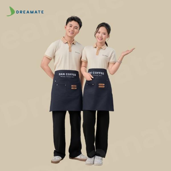 BST Áo polo x tạp dề ngắn