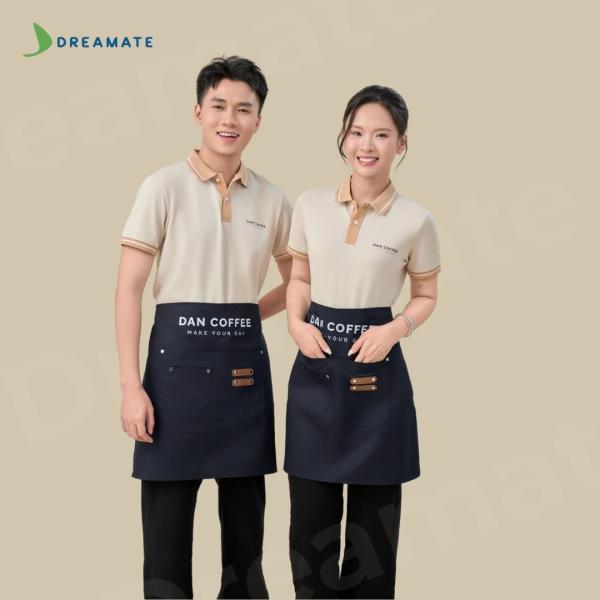 BST Áo polo x tạp dề ngắn