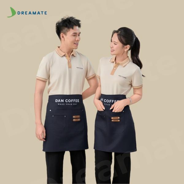 BST Áo polo x tạp dề ngắn