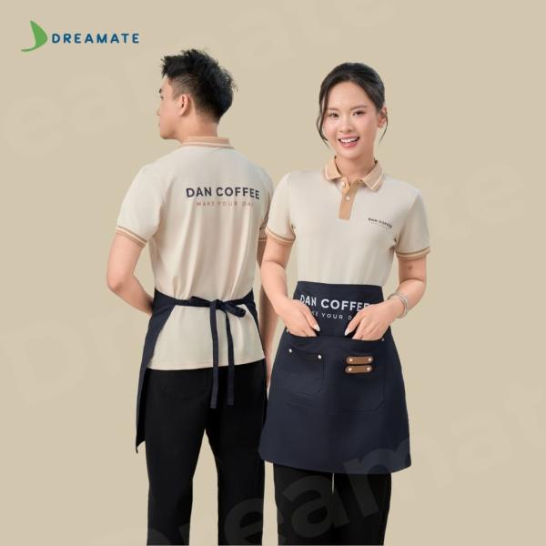 BST Áo polo x tạp dề ngắn