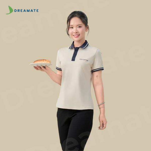 BST Áo polo x tạp dề ngắn