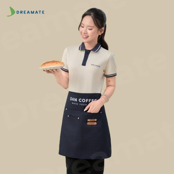 BST Áo polo x tạp dề ngắn