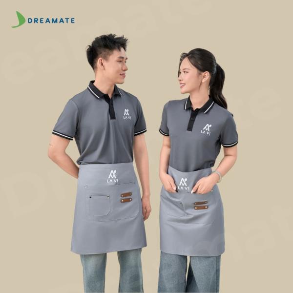 BST Áo polo x tạp dề ngắn