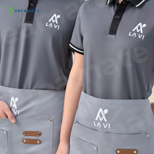 BST Áo polo x tạp dề ngắn