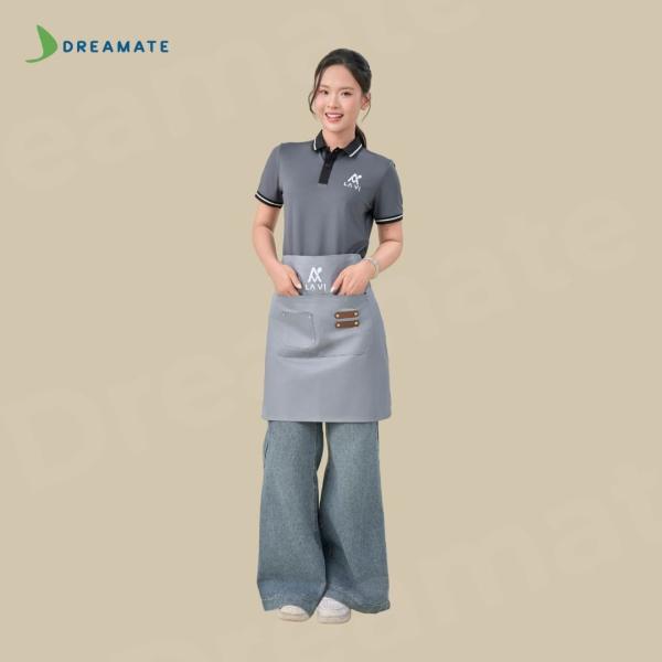 BST Áo polo x tạp dề ngắn